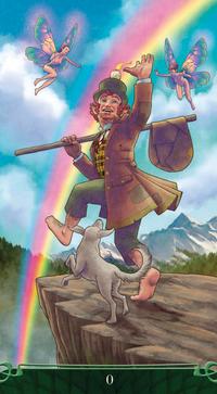 Rainbow Tarot Deck British & Irish Folk Tales 78 cards Fully Licensed and Original Inclusive Tarot Deck Guidebook Gift