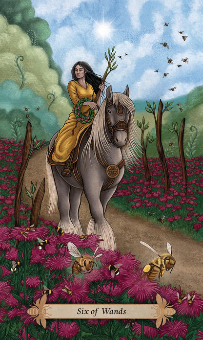The Bee Tarot Card Deck 78 Cards Fully Licensed and Original Inclusive Tarot Deck Guidebook Home Decor Gift