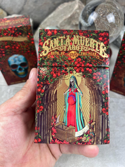 Santa Muerte Tarot Deck with Guidebook 78 Cards Fully Licensed and Original Inclusive Tarot Deck Guidebook Home Decor Gift