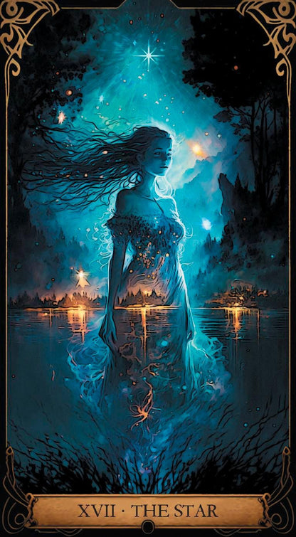 Druidic Tarot 78 Cards Fully Licensed and Original Inclusive Tarot Deck Guidebook Home Decor Gift