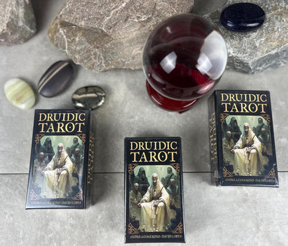 Druidic Tarot 78 Cards Fully Licensed and Original Inclusive Tarot Deck Guidebook Home Decor Gift