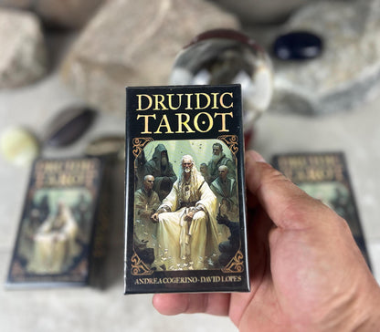 Druidic Tarot 78 Cards Fully Licensed and Original Inclusive Tarot Deck Guidebook Home Decor Gift