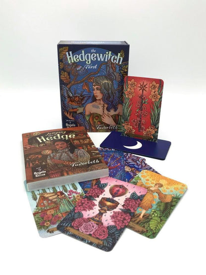 HedgeWitch Tarot Deck Rider Waite Tradition 78 cards Fully Licensed and Original Inclusive Tarot Deck Guidebook Home Decor Gift