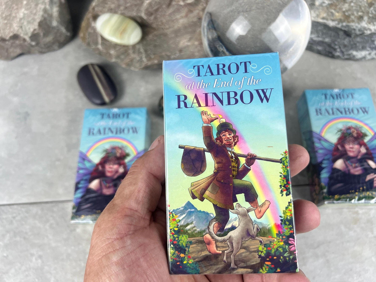 Rainbow Tarot Deck British & Irish Folk Tales 78 cards Fully Licensed and Original Inclusive Tarot Deck Guidebook Gift