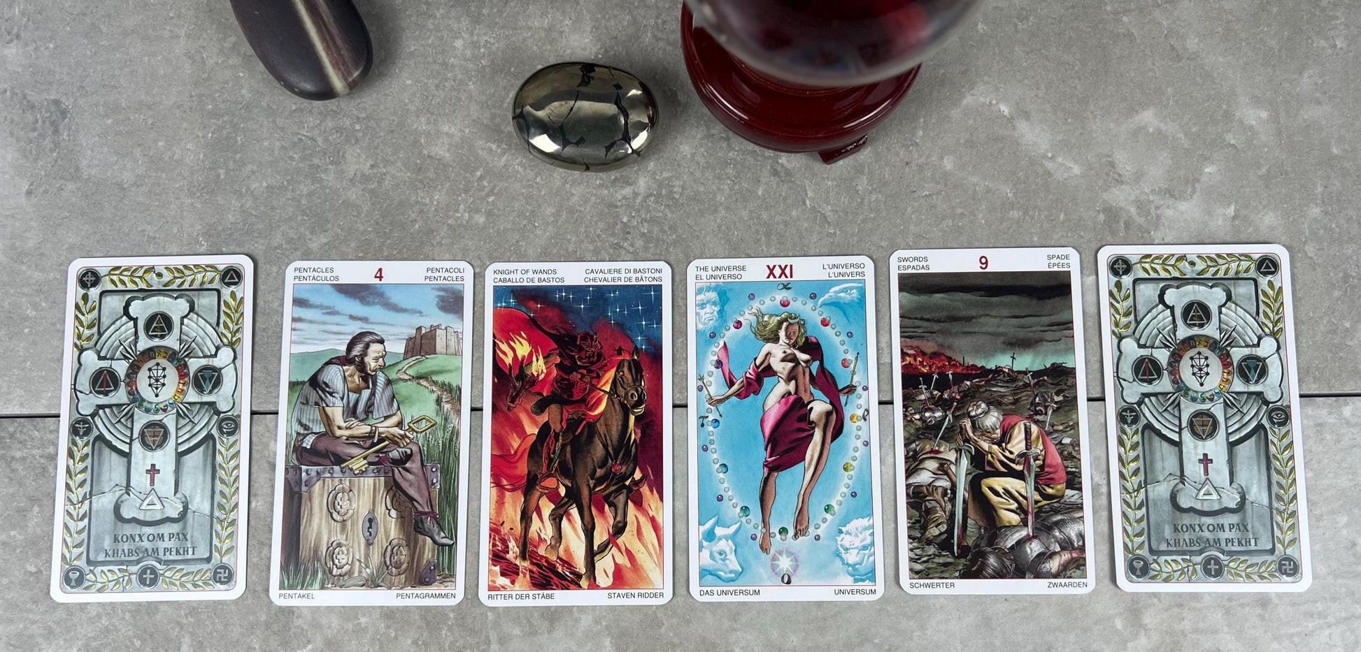 The Magical Dawn Tarot Deck Chic Cicero 78 card Original Fully Licensed Artwork Gift Birthday Christmas Tarot Card Game Home Decor Xmas Gift