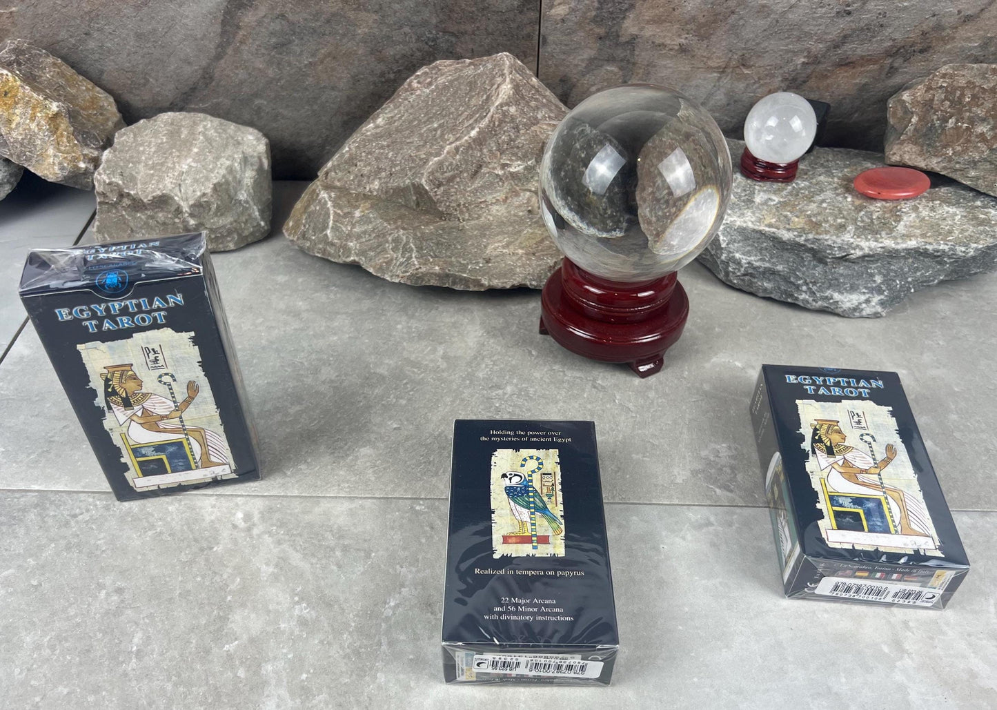 Egyptian Tarot: Lo Scarabeo Cards & Guidebook - Fortune Telling