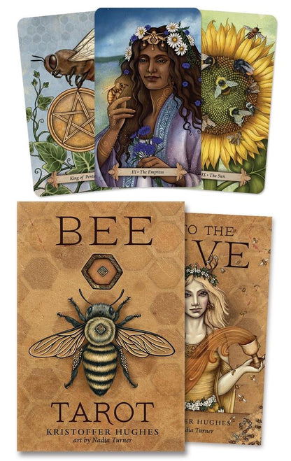 The Bee Tarot Card Deck 78 Cards Fully Licensed and Original Inclusive Tarot Deck Guidebook Home Decor Gift
