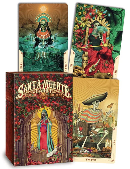 Santa Muerte Tarot Deck with Guidebook 78 Cards Fully Licensed and Original Inclusive Tarot Deck Guidebook Home Decor Gift