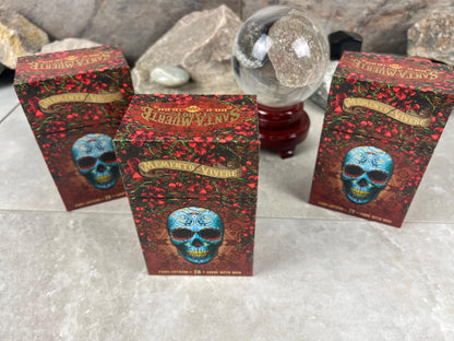 Santa Muerte Tarot Deck with Guidebook 78 Cards Fully Licensed and Original Inclusive Tarot Deck Guidebook Home Decor Gift