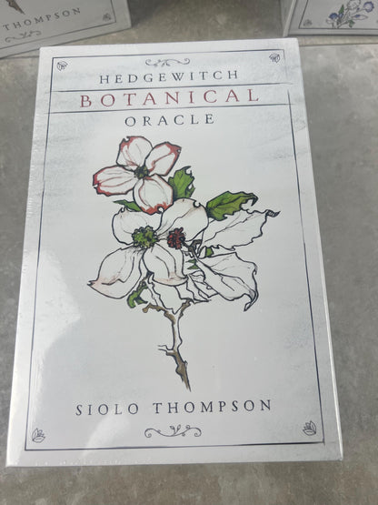 Hedgewitch Botanical Oracle Deck 40 Cards Fully Licensed and Original Inclusive Tarot Deck Guidebook Home Decor Gift