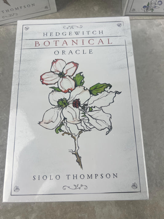 Hedgewitch Botanical Oracle Deck 40 Cards Fully Licensed and Original Inclusive Tarot Deck Guidebook Home Decor Gift
