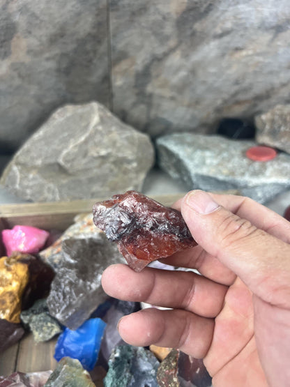 Mystery Crystal & Gemstone Bag: Agate, Jasper, Quartz