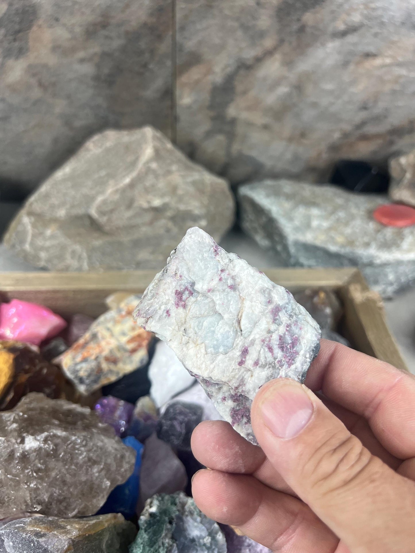 Mystery Crystal & Gemstone Bag: Agate, Jasper, Quartz