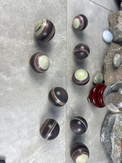 Myanmar Lavender Jade Sphere: Polished Stone, Meditation Gift
