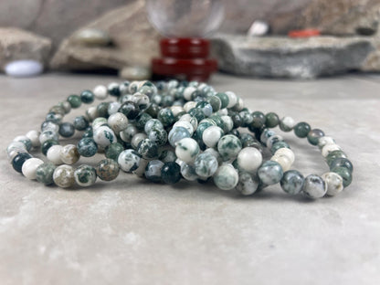 Natural Crystal Gemstone Bead Bracelet Unisex Healing Jewelry Bulk Buy Wholesale