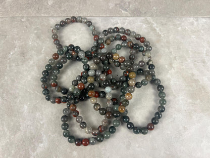 3 Bracelets for 16 Natural Crystal Gemstone Bead Bracelet Unisex Healing Jewelry Bulk Wholesale