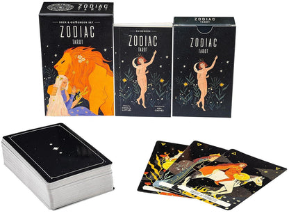 Zodiac Tarot Deck & Guidebook 78 Cards Fully Licensed and Original Inclusive Tarot Deck Guidebook Home Decor Gift