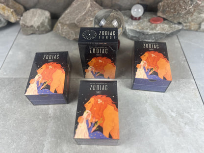 Zodiac Tarot Deck & Guidebook 78 Cards Fully Licensed and Original Inclusive Tarot Deck Guidebook Home Decor Gift