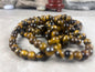 Natural Gemstone Bead Bracelet, Unisex Healing Crystal Jewelry