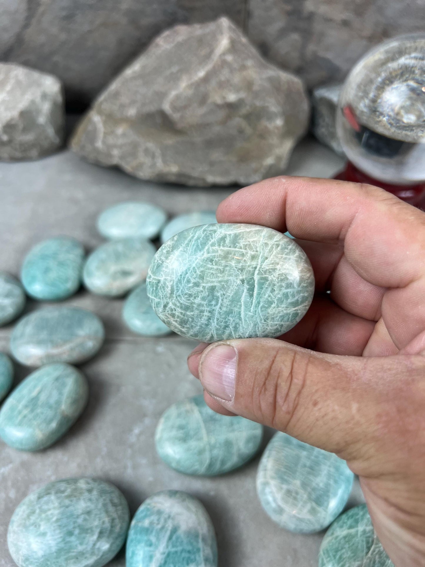 14.6oz Blue Aventurine Carved Crystal Home Decor for Christmas Xmas Paperweight Desk Display Polished Raw Point Gift Birthday Holiday
