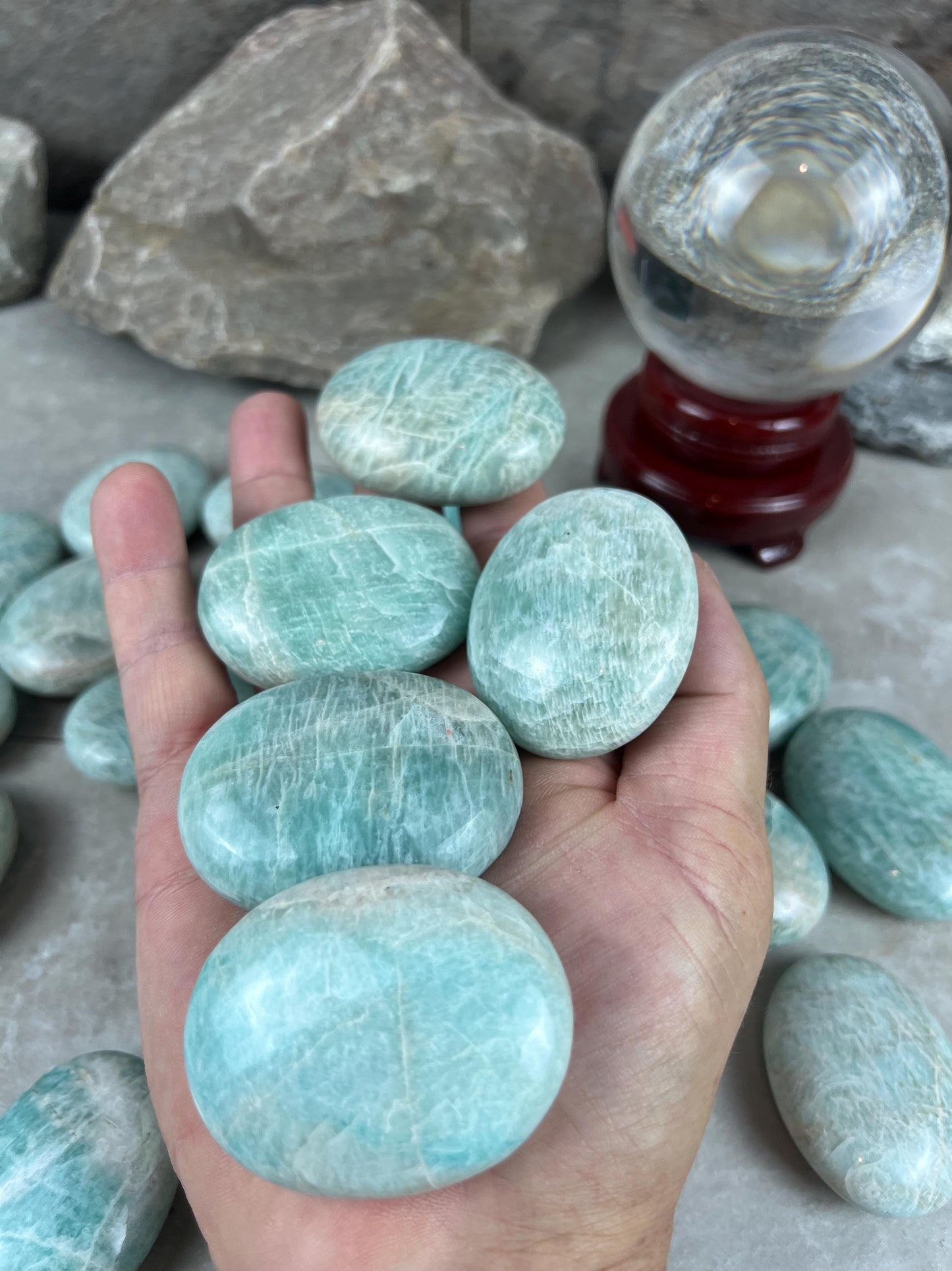 14.6oz Blue Aventurine Carved Crystal Home Decor for Christmas Xmas Paperweight Desk Display Polished Raw Point Gift Birthday Holiday