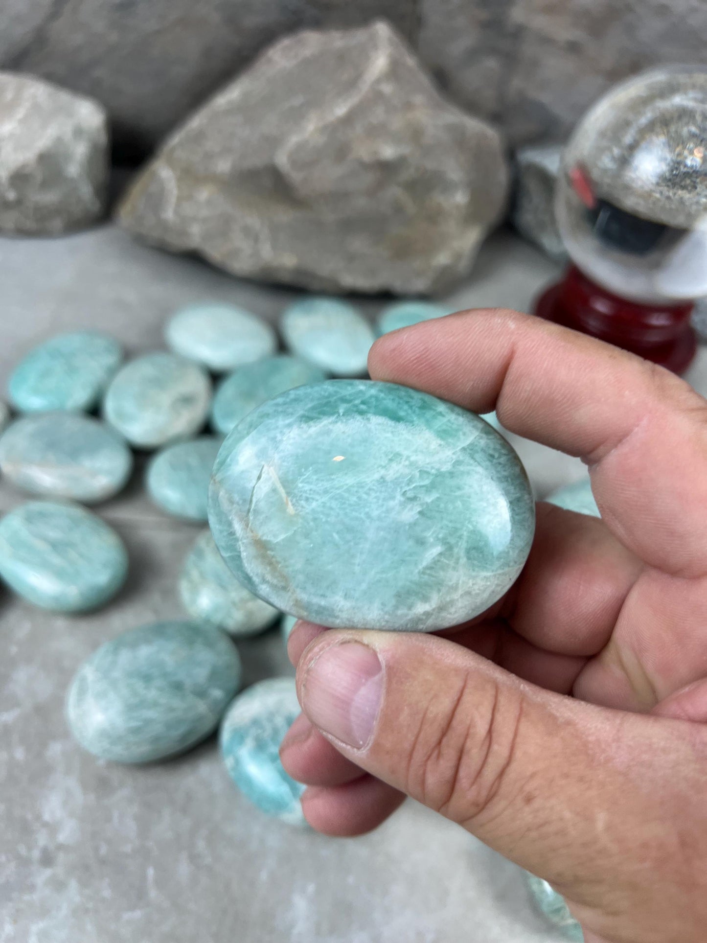 14.6oz Blue Aventurine Carved Crystal Home Decor for Christmas Xmas Paperweight Desk Display Polished Raw Point Gift Birthday Holiday