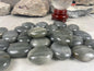 Spanish Grey Aventurine Polished Palm Stone for Meditation Home Decor Worry Pocket Stress Anxiety Palm Stone Gift Birthday Worry Relief