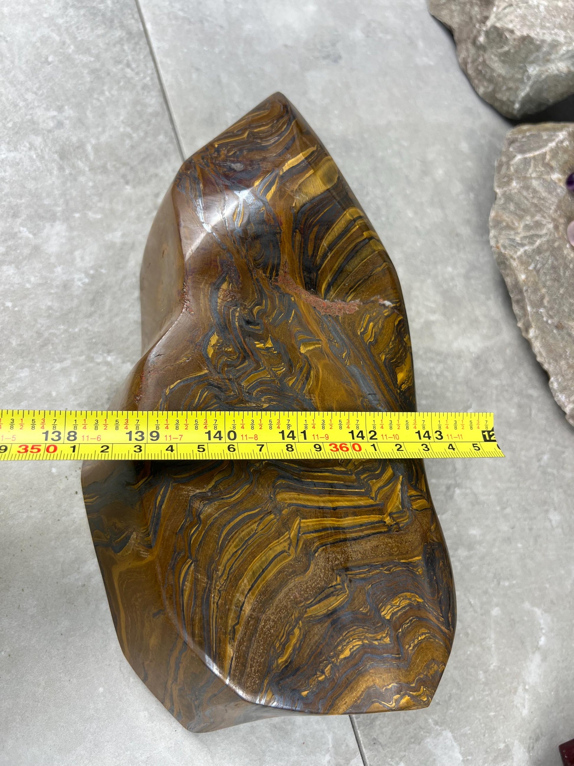 Rare Soecimen Tiger Natural Crystal Home Decor Raw Cluster Holiday Decor Thanksgiving Table