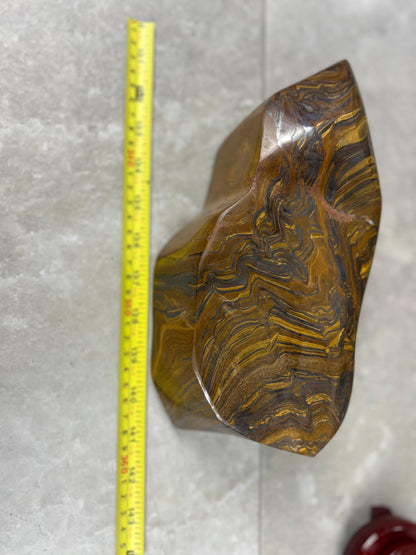 Rare Soecimen Tiger Natural Crystal Home Decor Raw Cluster Holiday Decor Thanksgiving Table