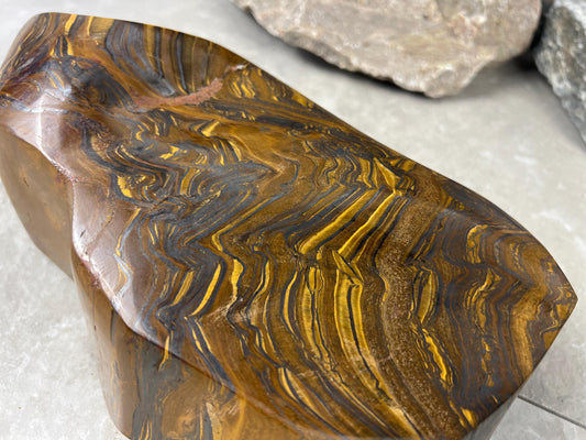 Rare Soecimen Tiger Natural Crystal Home Decor Raw Cluster Holiday Decor Thanksgiving Table