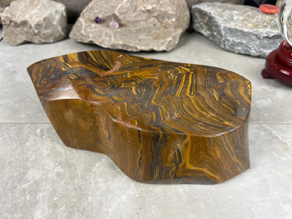 Rare Soecimen Tiger Natural Crystal Home Decor Raw Cluster Holiday Decor Thanksgiving Table
