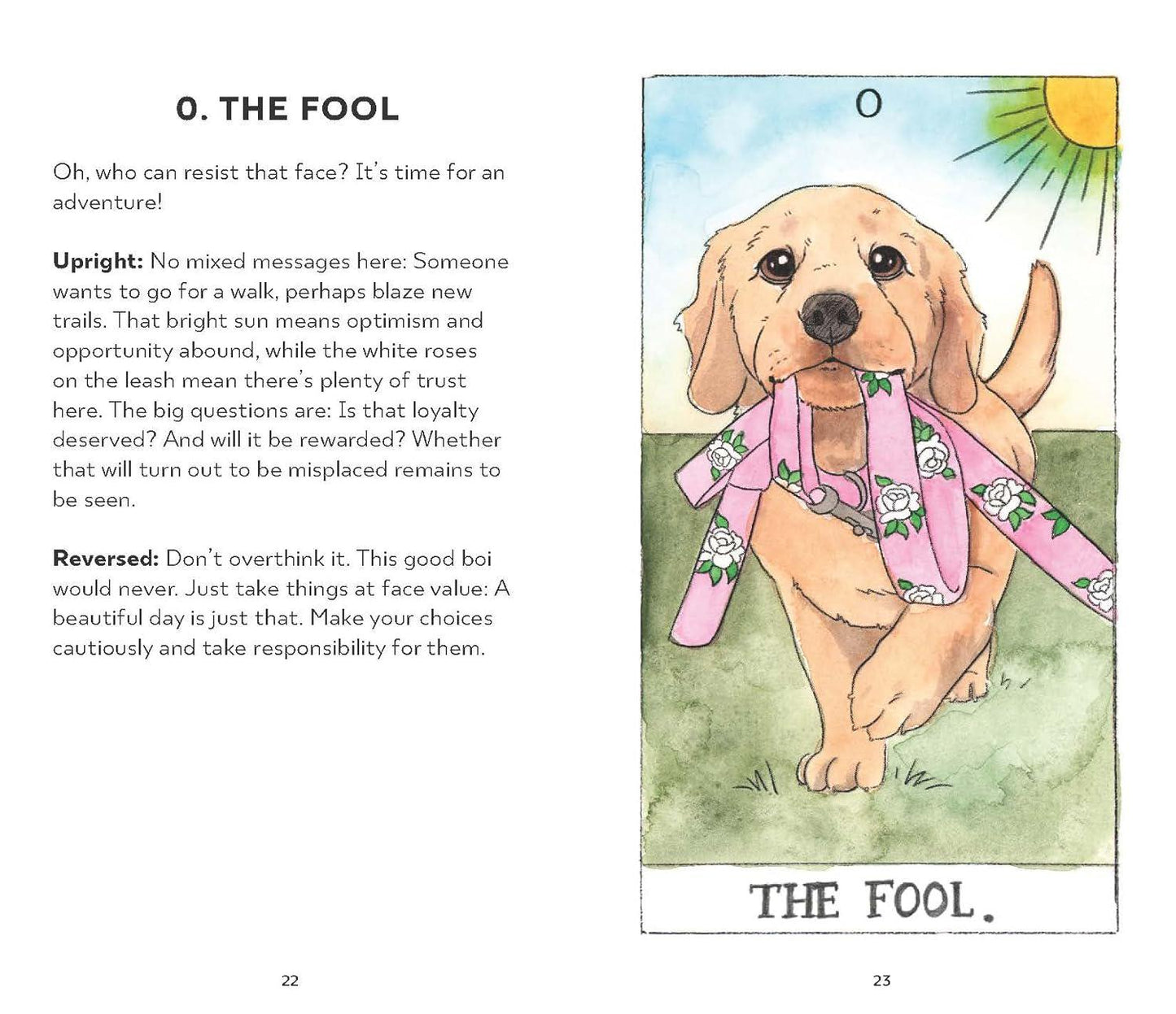 Dog Tarot Deck 78 Cards Fully Licensed and Original Inclusive Tarot Deck Guidebook Home Decor Gift