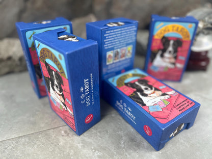 Dog Tarot Deck 78 Cards Fully Licensed and Original Inclusive Tarot Deck Guidebook Home Decor Gift