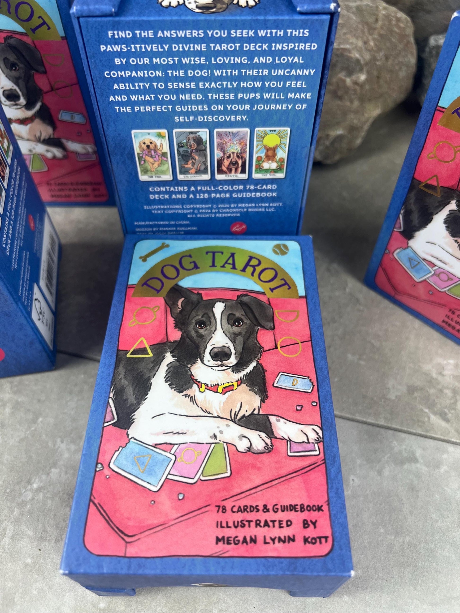 Dog Tarot Deck 78 Cards Fully Licensed and Original Inclusive Tarot Deck Guidebook Home Decor Gift
