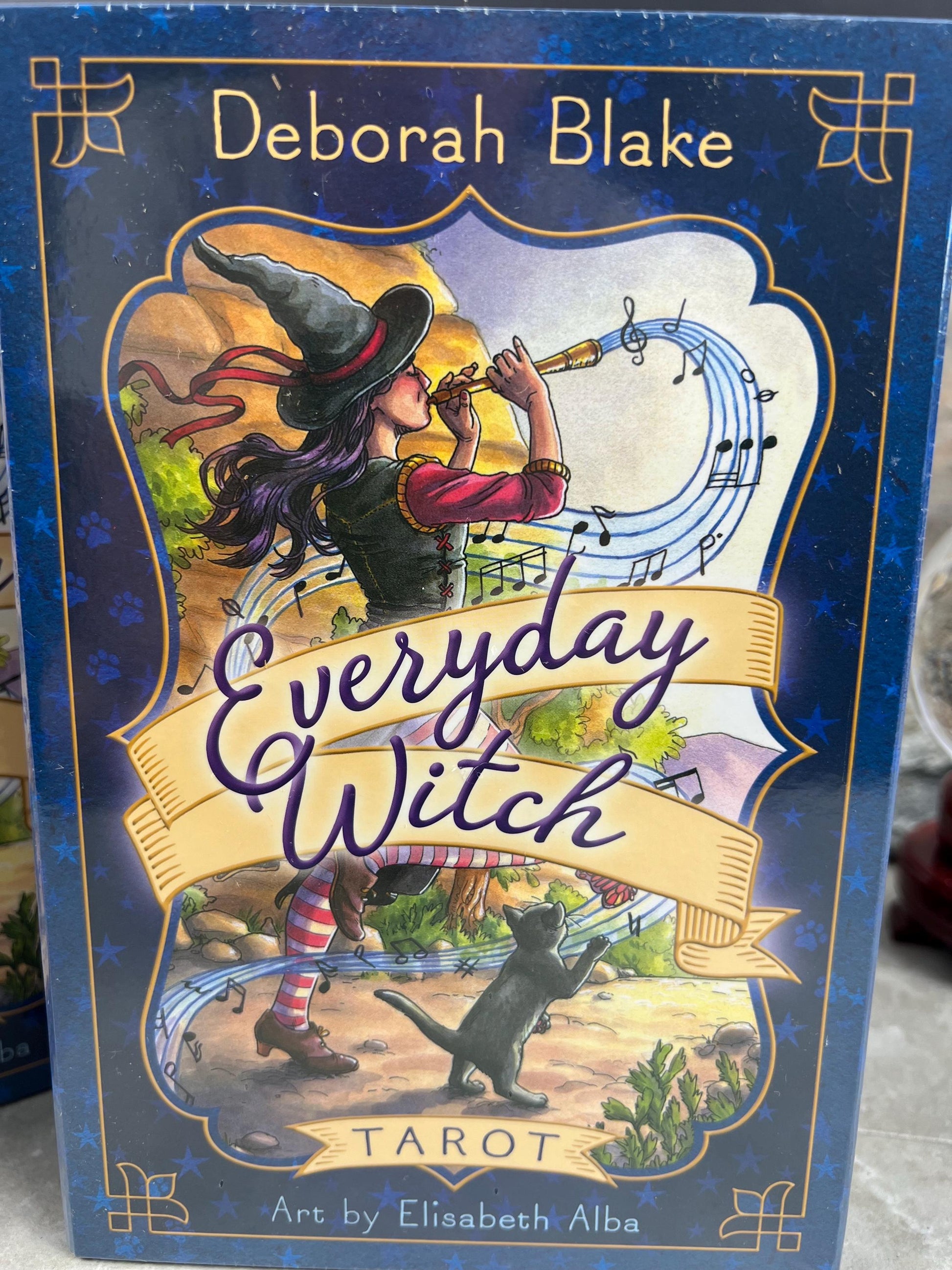 Everyday Witch Tarot Deck 78 Cards Fully Licensed and Original Inclusive Tarot Deck Guidebook Home Decor Gift