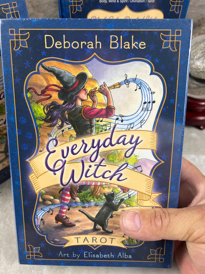 Everyday Witch Tarot Deck 78 Cards Fully Licensed and Original Inclusive Tarot Deck Guidebook Home Decor Gift