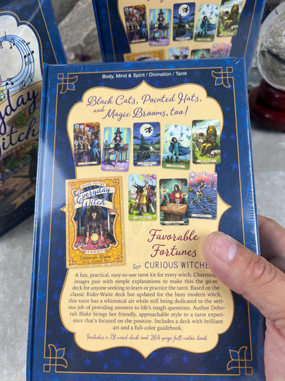 Everyday Witch Tarot Deck 78 Cards Fully Licensed and Original Inclusive Tarot Deck Guidebook Home Decor Gift