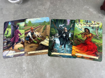 Everyday Witch Tarot Deck 78 Cards Fully Licensed and Original Inclusive Tarot Deck Guidebook Home Decor Gift