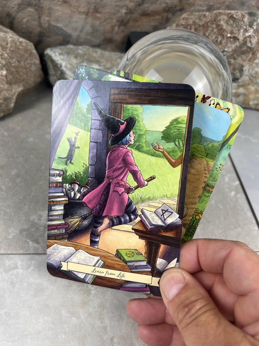 Everyday Witch Tarot Deck 78 Cards Fully Licensed and Original Inclusive Tarot Deck Guidebook Home Decor Gift