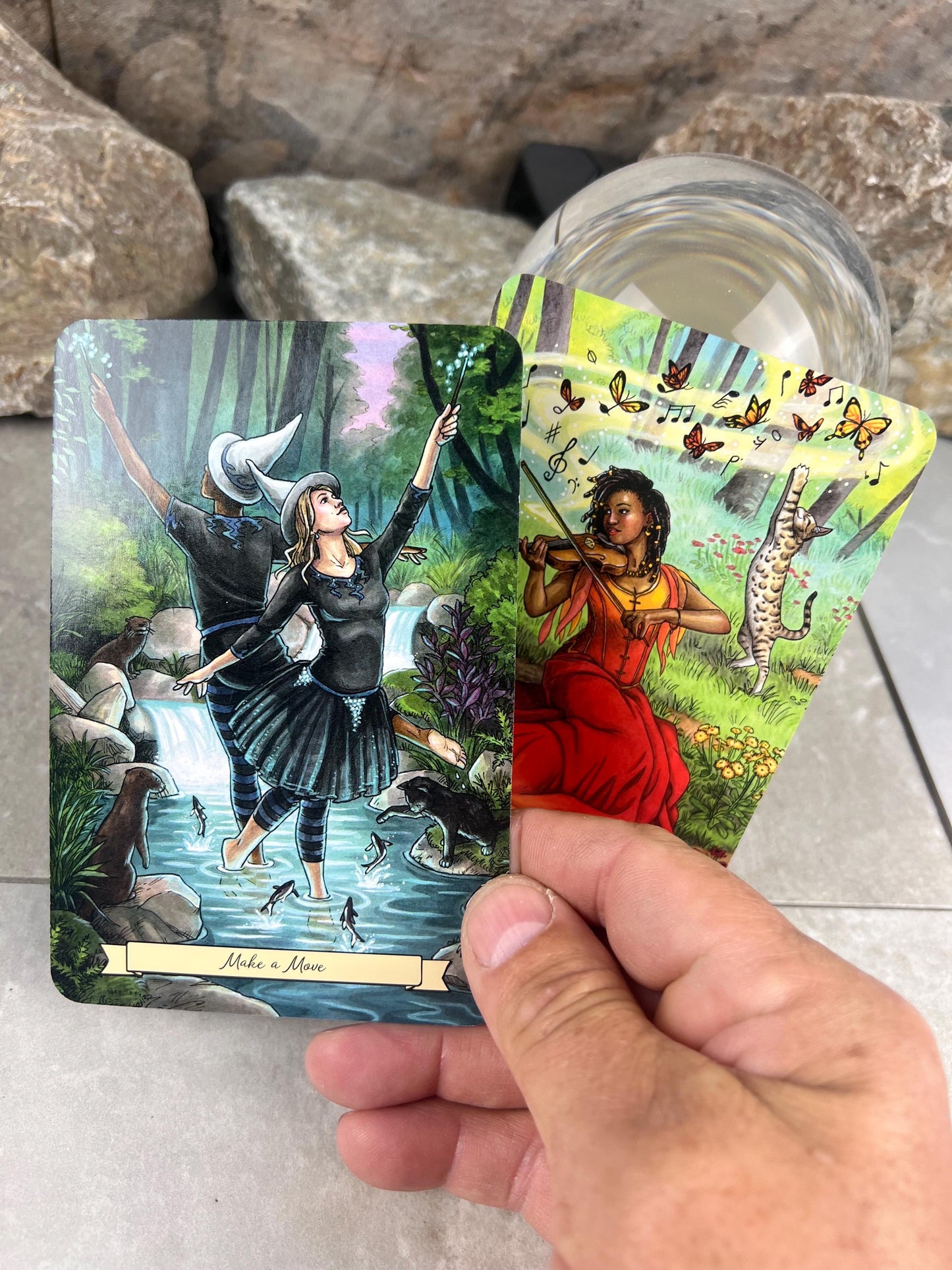 Everyday Witch Tarot Deck 78 Cards Fully Licensed and Original Inclusive Tarot Deck Guidebook Home Decor Gift