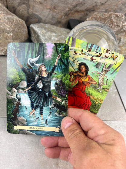 Everyday Witch Tarot Deck 78 Cards Fully Licensed and Original Inclusive Tarot Deck Guidebook Home Decor Gift