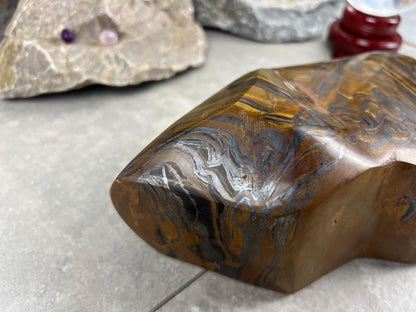 Rare Soecimen Tiger Natural Crystal Home Decor Raw Cluster Holiday Decor Thanksgiving Table