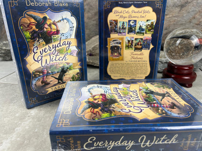 Everyday Witch Tarot Deck 78 Cards Fully Licensed and Original Inclusive Tarot Deck Guidebook Home Decor Gift