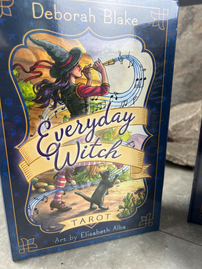 Everyday Witch Tarot Deck 78 Cards Fully Licensed and Original Inclusive Tarot Deck Guidebook Home Decor Gift