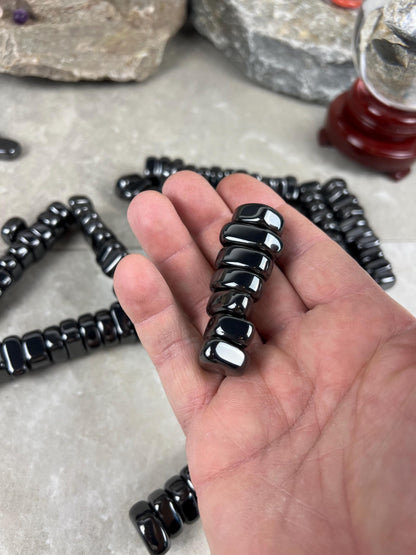 Magnetic Magnetite Tumble Stones Anxiety Worry Meditation Decor Home Decor Worry Pocket Stress Anxiety Palm Stone
