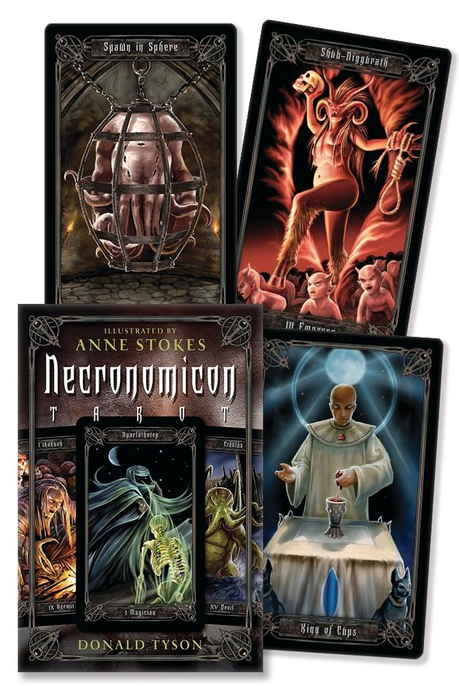 Anne Stokes Necronomicon Tarot Deck 78 Cards Fully Licensed and Original Inclusive Tarot Deck Guidebook Home Decor Gift
