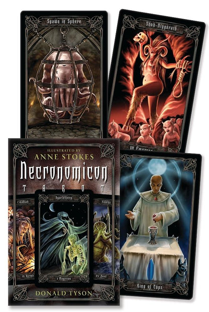 Anne Stokes Necronomicon Tarot Deck 78 Cards Fully Licensed and Original Inclusive Tarot Deck Guidebook Home Decor Gift