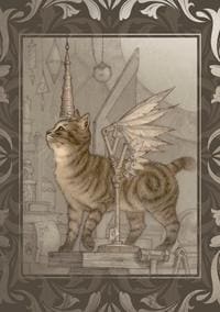 Cats Fantasy Oracle Vivid Imagery Cat Cards Fully Licensed and Original Inclusive Tarot Deck Guidebook Home Decor Gift