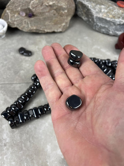 Magnetic Magnetite Tumble Stones Anxiety Worry Meditation Decor Home Decor Worry Pocket Stress Anxiety Palm Stone