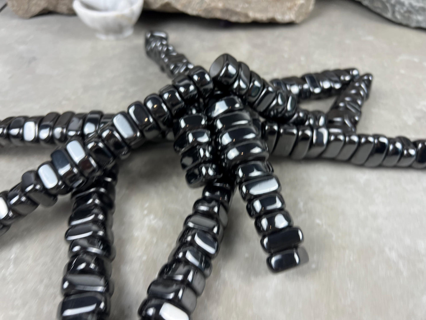 Magnetic Magnetite Tumble Stones Anxiety Worry Meditation Decor Home Decor Worry Pocket Stress Anxiety Palm Stone